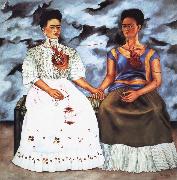 Frida Kahlo The two Fridas oil painting artist